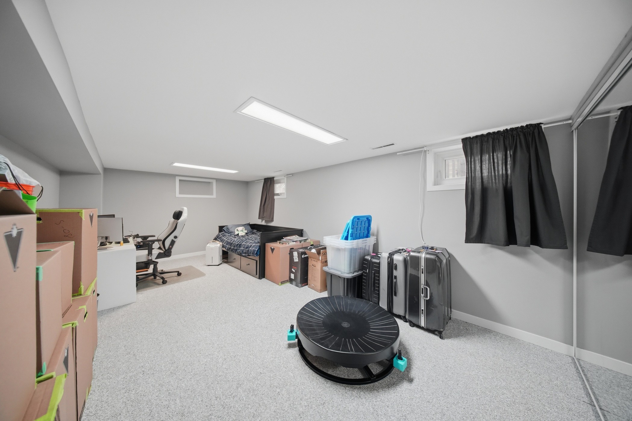 Finished basement
