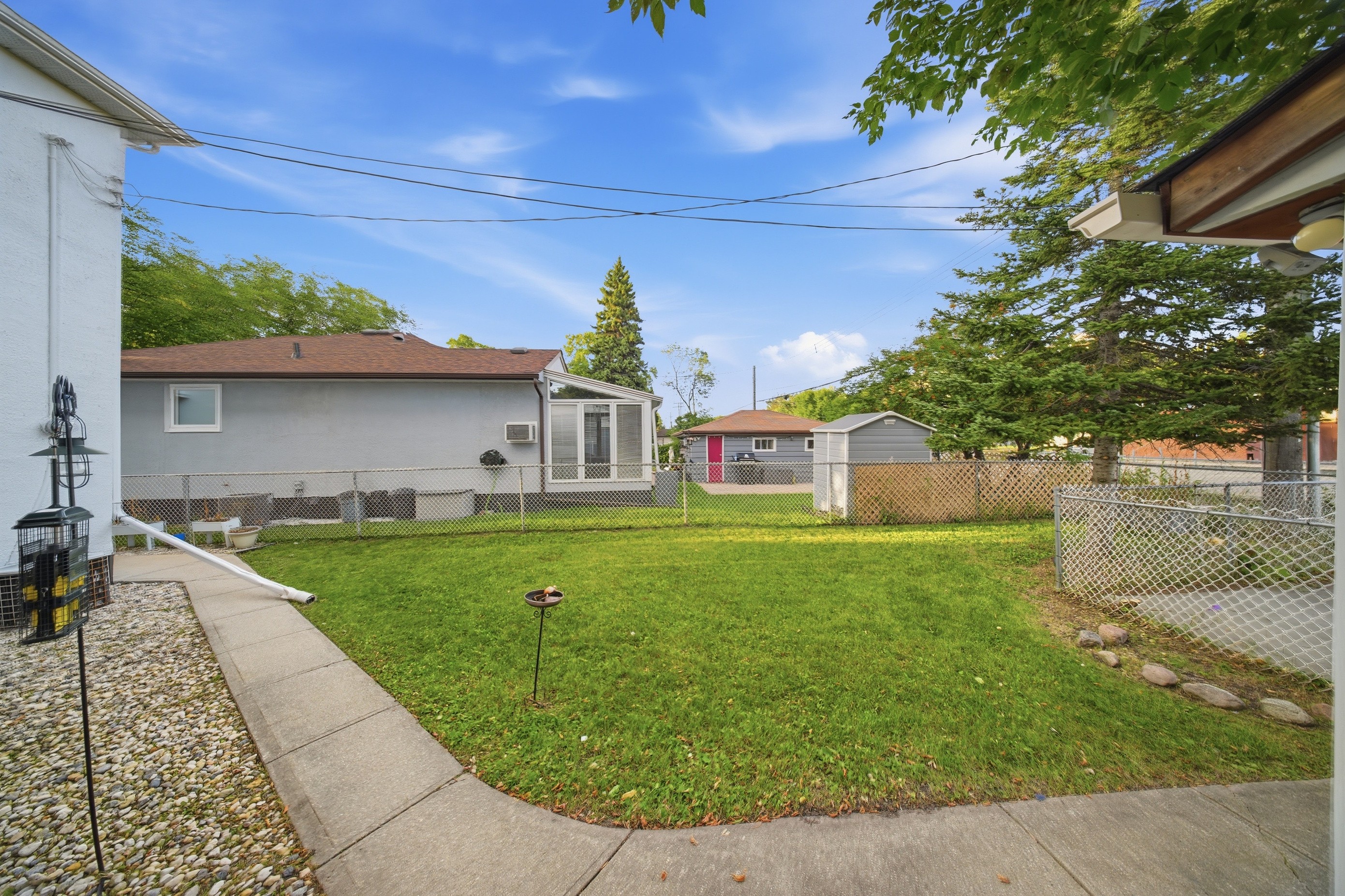 Double detached garage